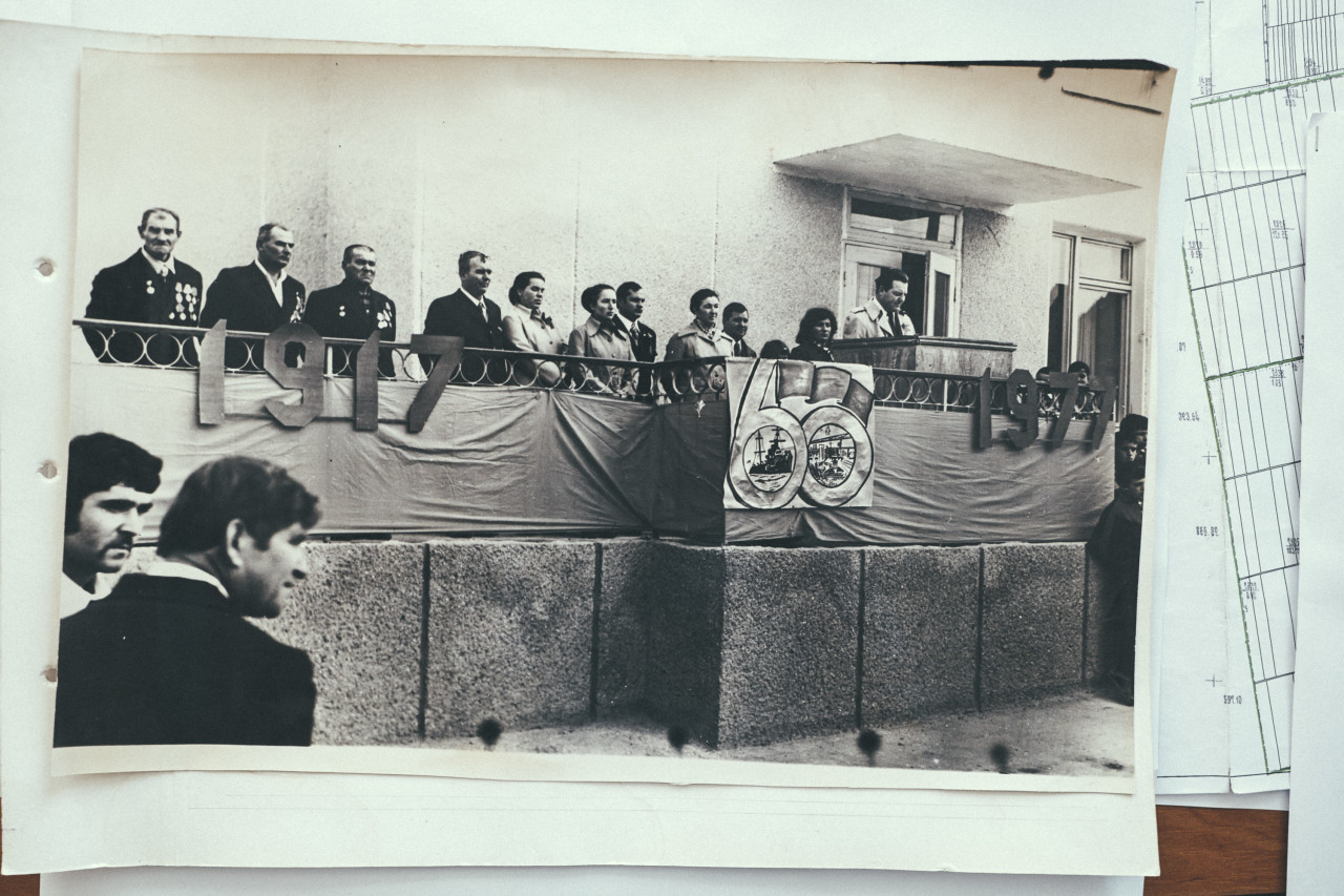 Sixtieth anniversary of the October Revolution. Moscovei, 1977.